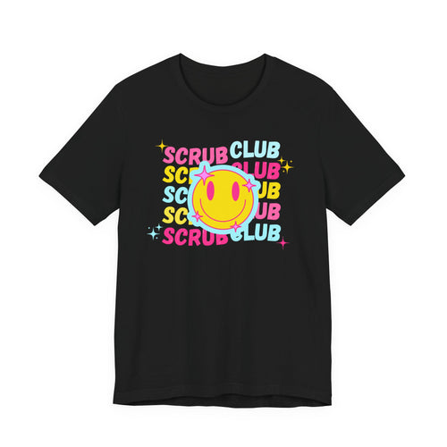 Bella Canvas-Smiley Scrub Club